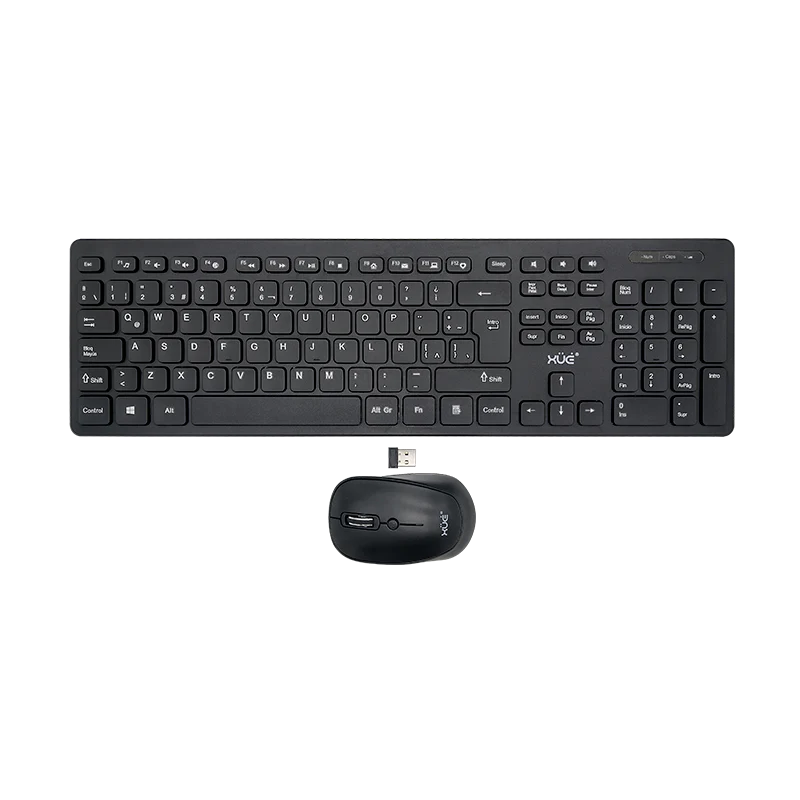 TEC-IXU-0990 Comboteclado Inalámbrico W1300 XUE - 1